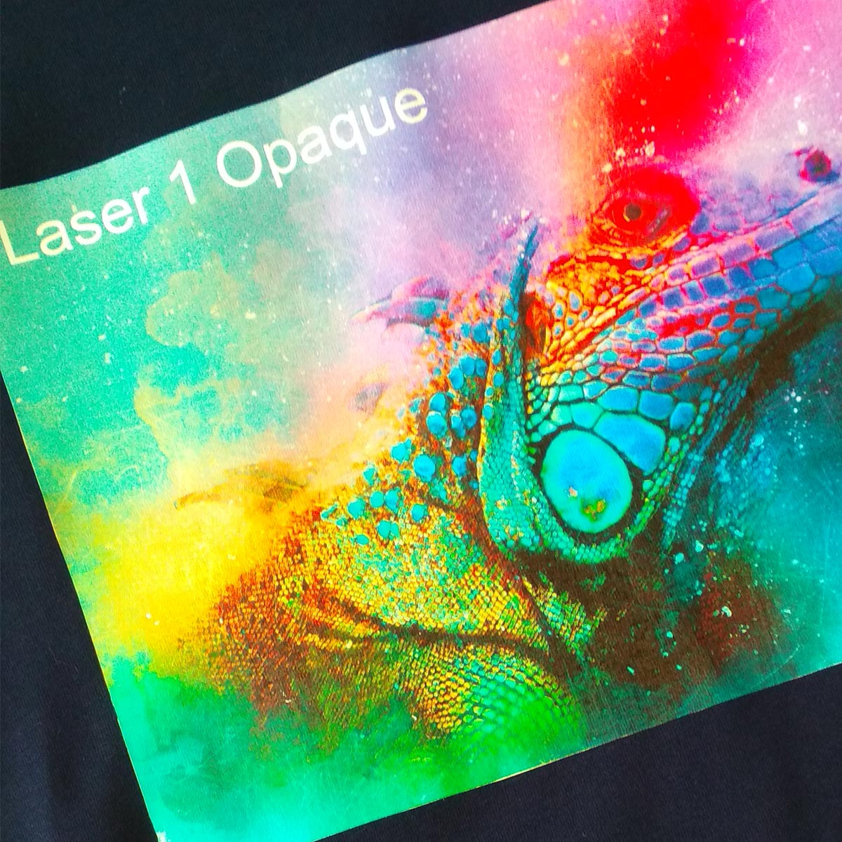 Laser 1 Opaque - papier transferowy do drukarek laserowych na ciemne i kolorowe tkaniny - 10 arkuszy