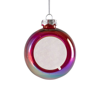 Christmas bauble for sublimation - semi-transparent