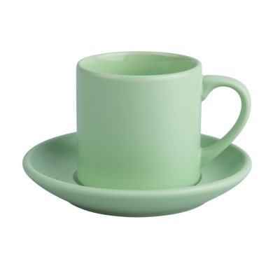 Sublimation Cup with Saucer - Set 6 pcs
