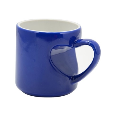 Magic Colour-Changing Sublimation Mug - Heart-Shaped Handle