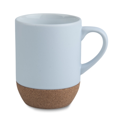 Coloured, Matte Coffee Sublimation Mug with Cork Base