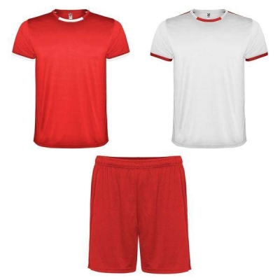 Sublimation sports set with two shirts