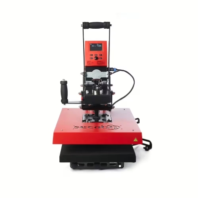 TS7 SMART energooszczędna Secabo z Bluetooth - prasa termotransferowa z opcją wymiany płyt, otwierana na bok - swing