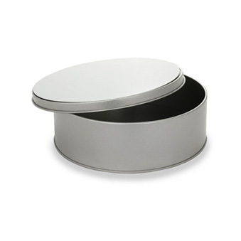Pudełko metalowe do sublimacji - okrągłe 12 cm