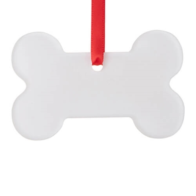 Zawieszka akrylowa do sublimacji, graweru i termotransferu laserowego  - kość