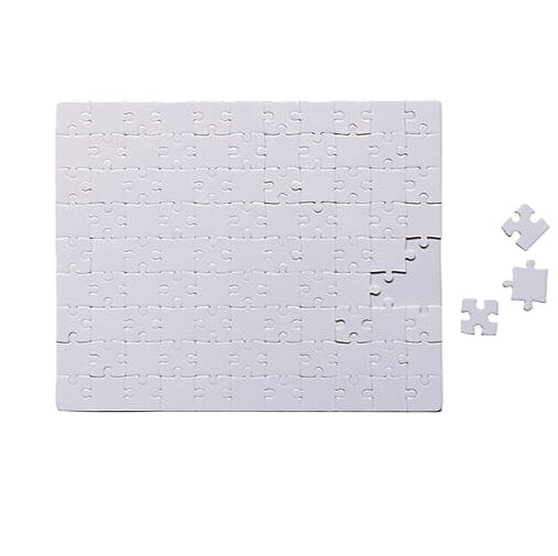Puzzle do sublimacji - 96 elementów 28x19 cm