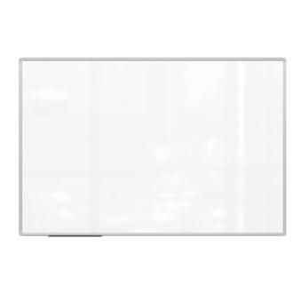 Tablica suchościeralna magnetyczna biała w aluminiowej ramie, 90 x 60 cm
