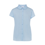 Formal shirt for women with short sleeves