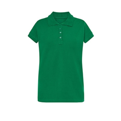 T-shirt Polo standard damski Kolor: ciemnozielony Rozmiar: 2XL