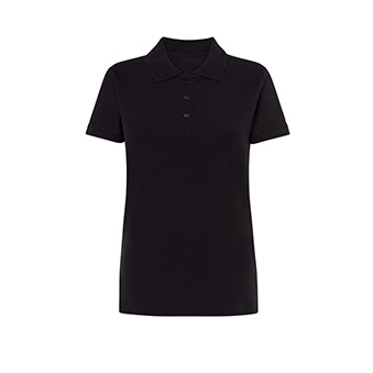 T-shirt Polo standard damski Kolor: czarny Rozmiar: M