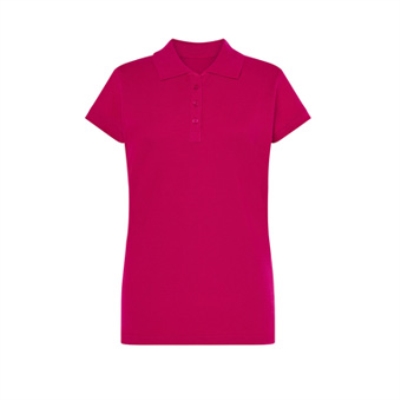 T-shirt Polo standard damski Kolor: fuksja Rozmiar: XL