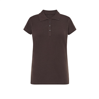 T-shirt Polo standard damski Kolor: grafitowy Rozmiar: S