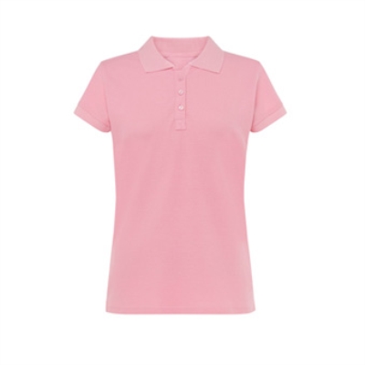 T-shirt Polo standard damski Kolor: różowy Rozmiar: S