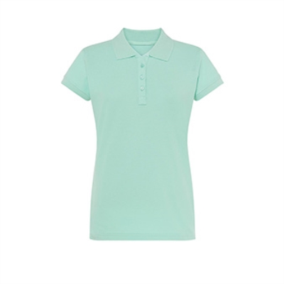 T-shirt Polo standard damski Kolor: zielony miętowy Rozmiar: XL