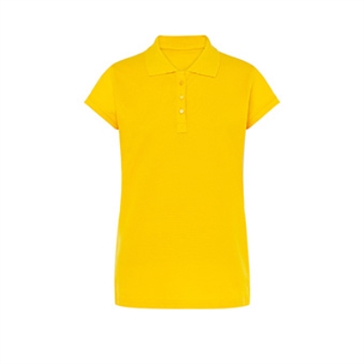 T-shirt Polo standard damski Kolor: żółty Rozmiar: S