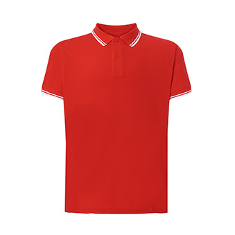 Koszulka Polo Standard do nadruku Kolor: czerwono-biały Rozmiar: XL