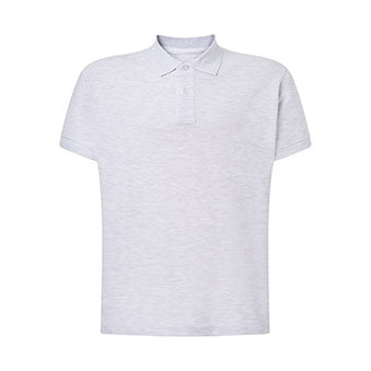 Koszulka Polo Standard do nadruku Kolor: jasnoszary melanż Rozmiar: XS