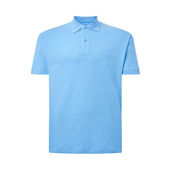 Koszulka Polo Standard do nadruku Kolor: błękitny Rozmiar: M