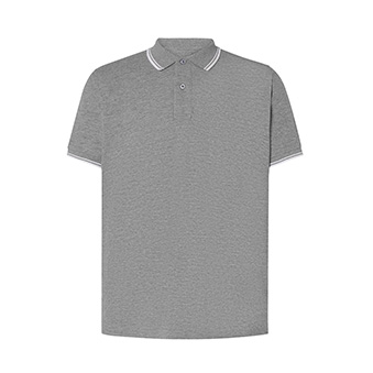 Koszulka Polo Standard do nadruku Kolor: szaro-biały Rozmiar: XL