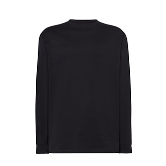 Koszulka Longsleeve Comfort z długim rękawem do nadruku Kolor: czarny Rozmiar: M