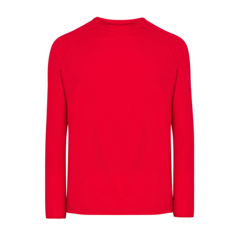 Koszulka Longsleeve Sport z długim rękawem do nadruku Kolor: czerwony Rozmiar: S