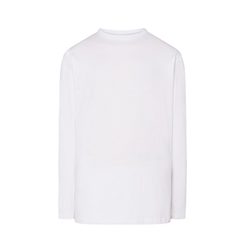 Koszulka Longsleeve z długim rękawem do nadruku Kolor: biały Rozmiar: S