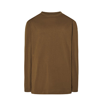 Koszulka Longsleeve z długim rękawem do nadruku Kolor: khaki Rozmiar: XS