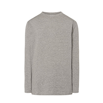 Koszulka Longsleeve z długim rękawem do nadruku Kolor: szary melanż Rozmiar: XS