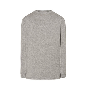 Koszulka Longsleeve Comfort z długim rękawem do nadruku Kolor: szary melanż Rozmiar: XS