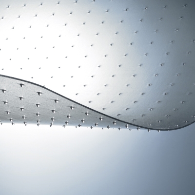 Mata ochronna, transparentna z kolcami na podłogę pod krzesło, fotel