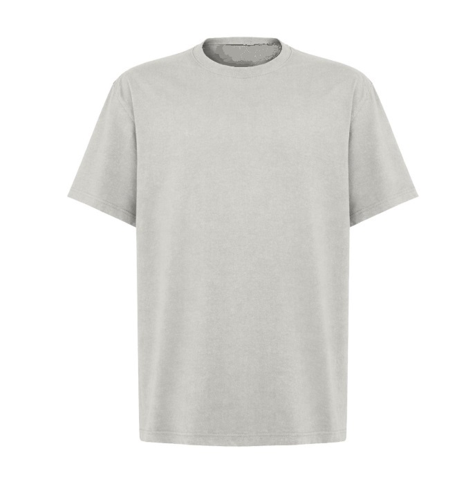 Koszulka męska OVERSIZE do nadruku Kolor: srebrny Rozmiar: XS