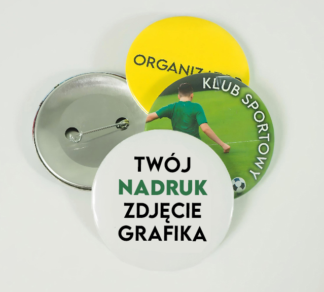 Elementy do składania przypinek z agrafką