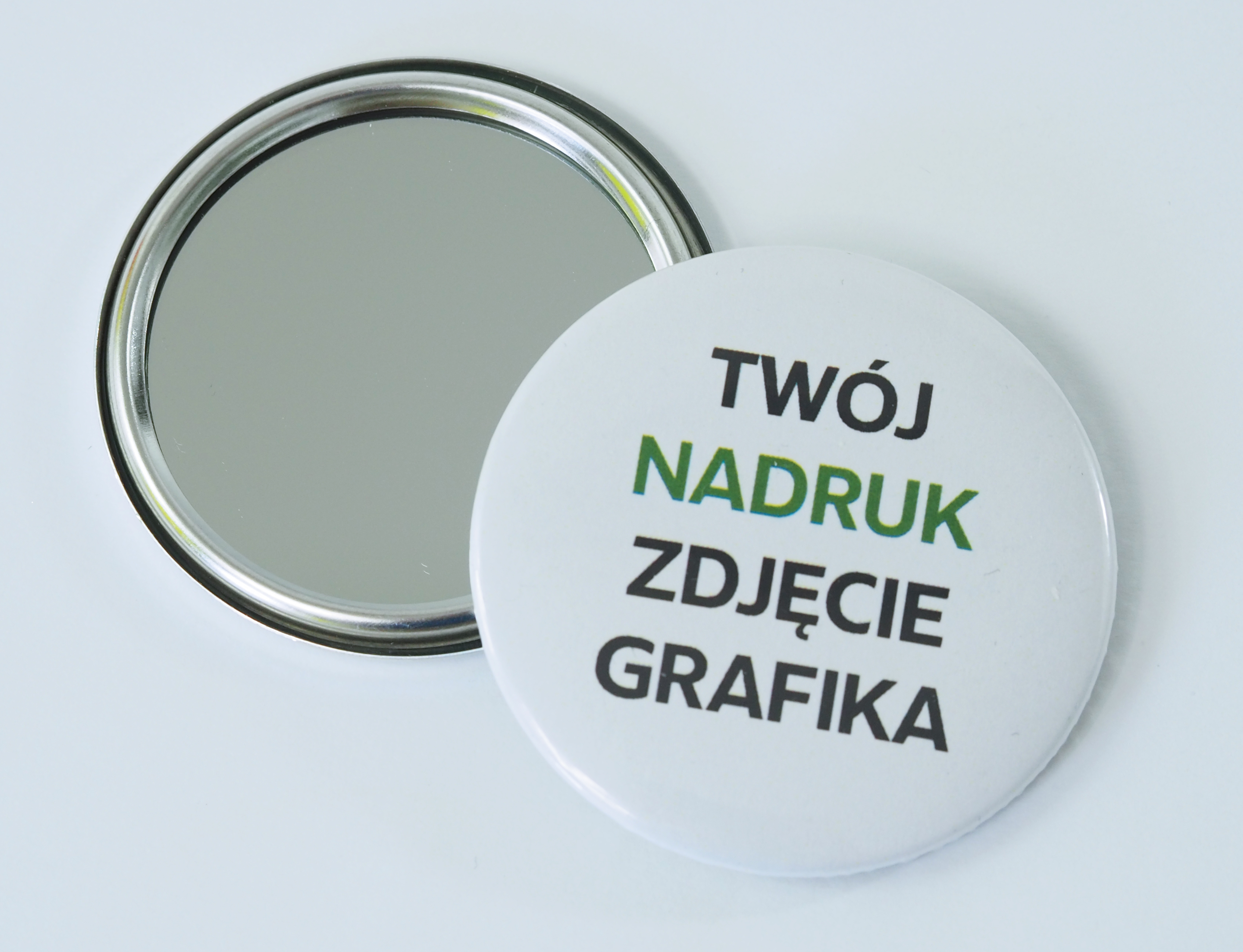 Elementy do składania znaczków z lusterkiem