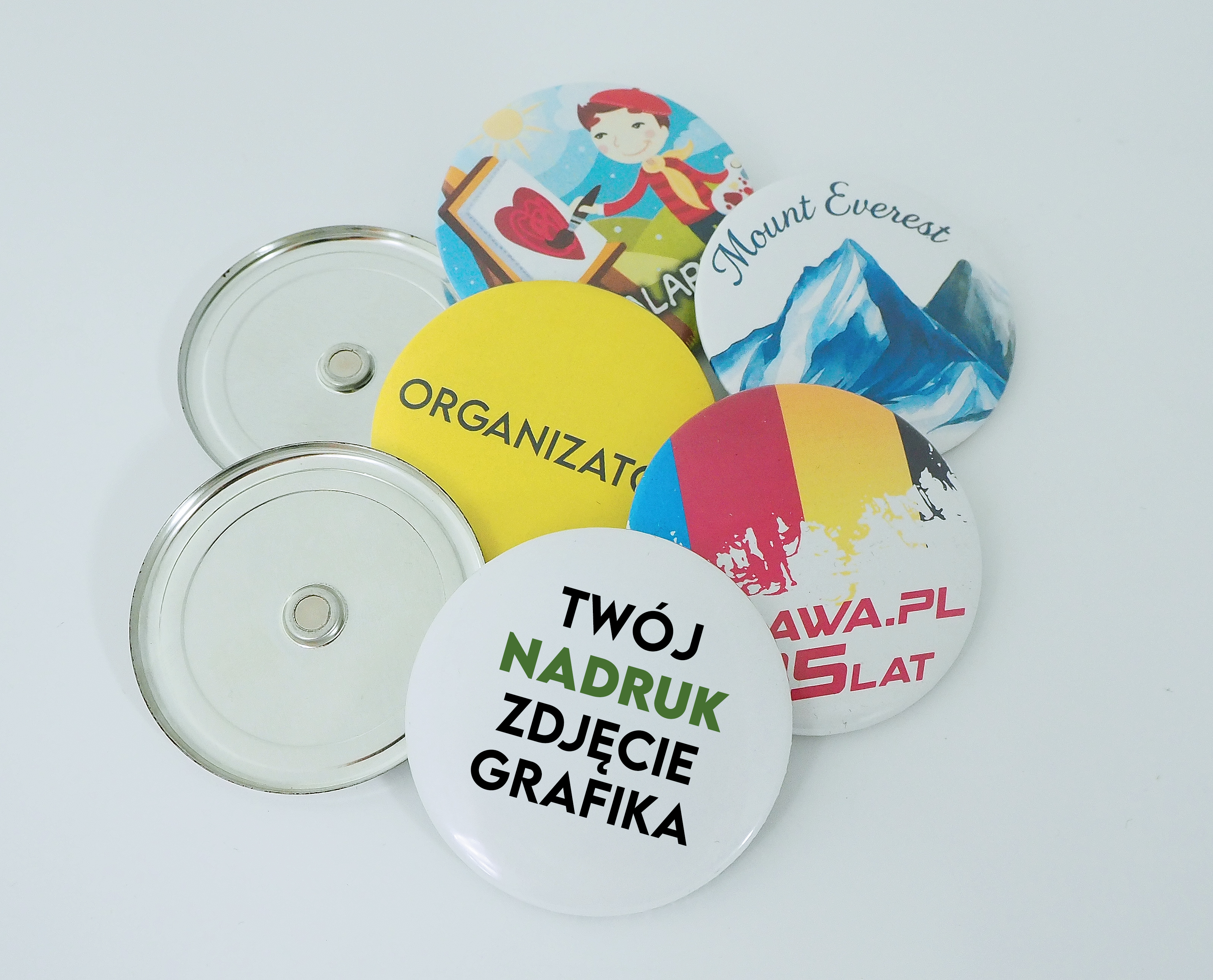 Elementy do składania znaczków z magnesem neodymowym
