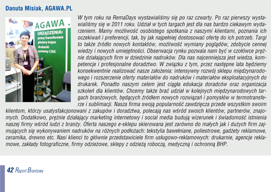 Okiem wystawców. Rema Days 2014 - branża reklamowa rośnie w siłę rema2014.jpg