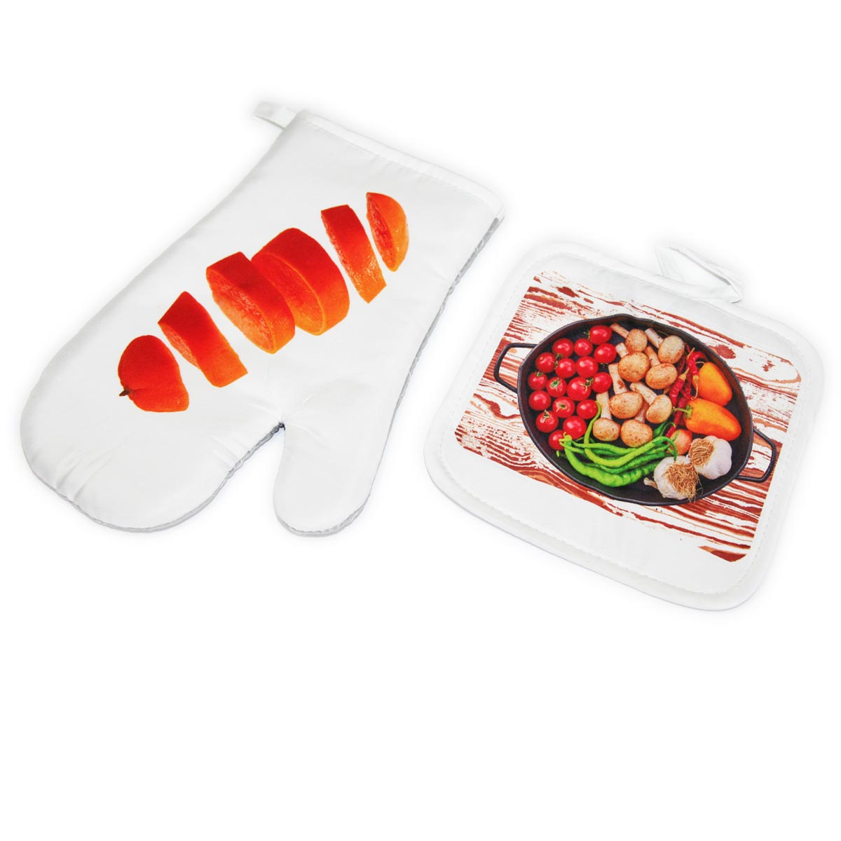 Kitchen and oven glove for sublimation