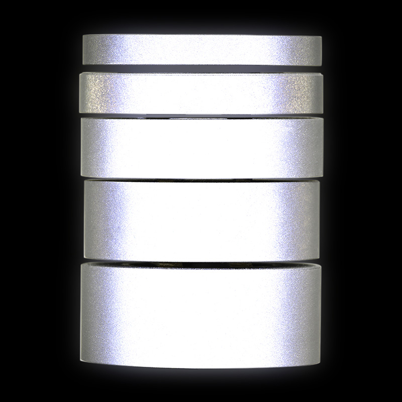 Reflective tape for sewing in