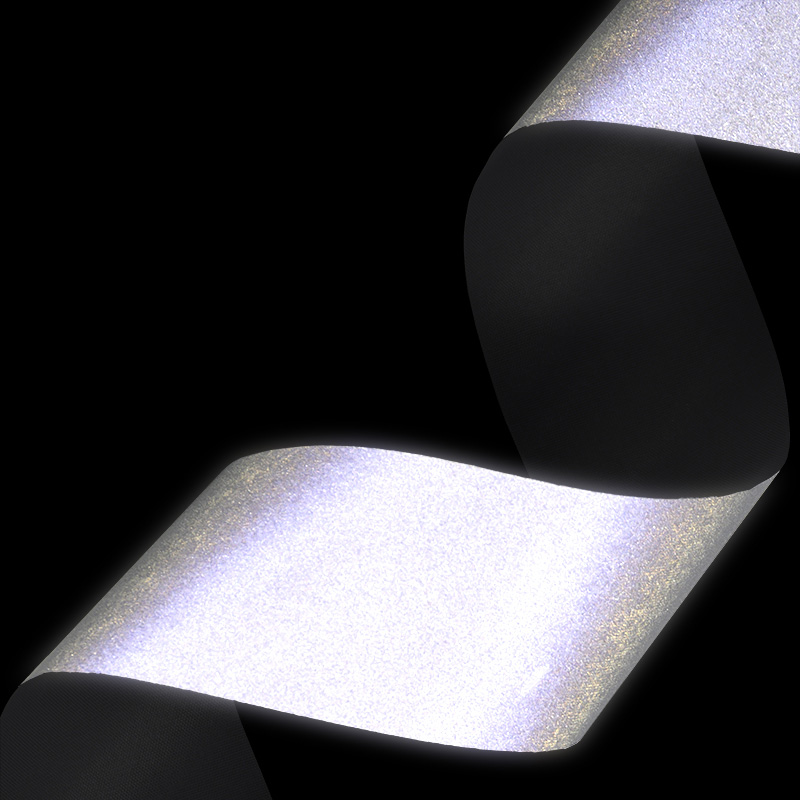 Reflective tape for sewing in
