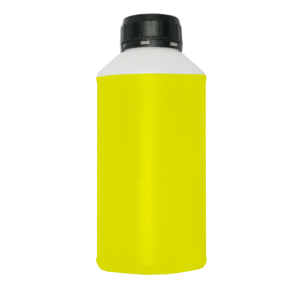 Cleaning fluid for print heads - yellow. inside